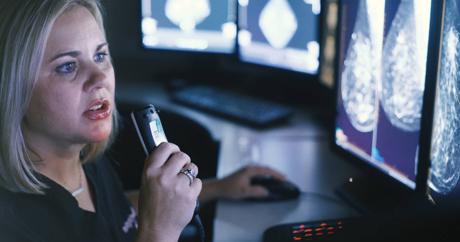 a woman talking on a cell phone