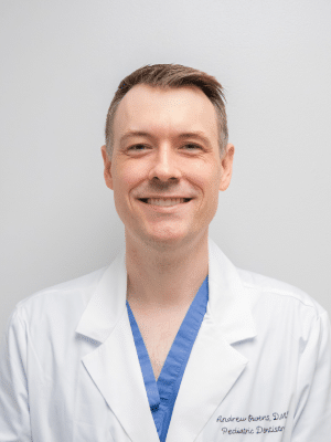 a man smiling for the camera